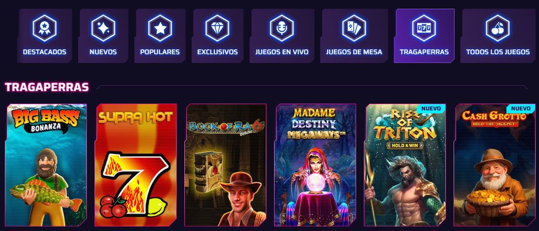 Juega mejores tragaperras con jackpots en Roby Casino